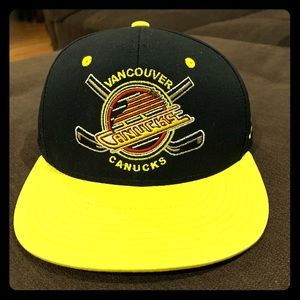 Vancouver Canucks Hockey Throwback SnapBack
